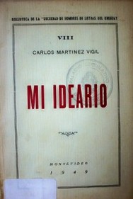 Mi ideario