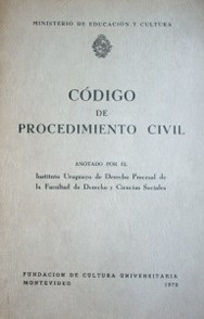 Código de procedimiento civil