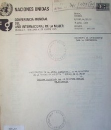 Documento de antecedentes para la conferencia