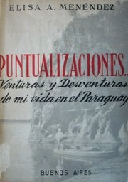 Puntualizaciones... : venturas y desventuras de mi vida en el Paraguay