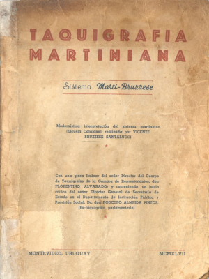 Taquígrafia Martiniana : sistema Marti-Bruzzese