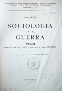 Sociología de la guerra