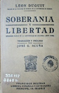 Soberanía y Libertad