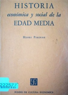 Historia económica y social de la Edad Media