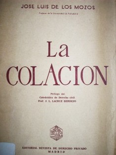 La colación