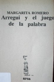 Mario Arregui y el juego de la palabra