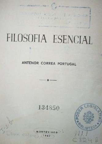 Filosofía esencial