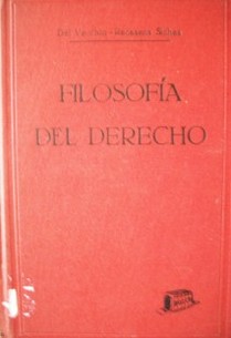 Filosofía del Derecho