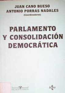 Parlamento y consolidación democrática