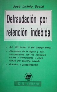 Defraudación por retención indebida