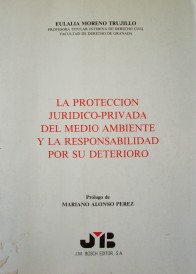 La protección jurídico-privada del medio ambiente y la responsabilidad por su deterioro