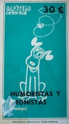 Cronistas y humoristas : (antología)