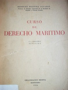 Curso de Derecho Marítimo