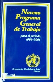 Noveno programa general de trabajo : para el período 1996-2001