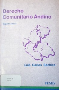 Introducción al derecho comunitario Andino