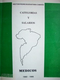 Laudos, decretos, acuerdos y convenios sobre categorías y salarios médicos : 1993-1994