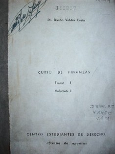 Curso de finanzas