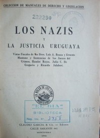 Los Nazis y la Justicia Uruguaya