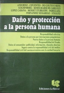 Daño y protección a la persona humana