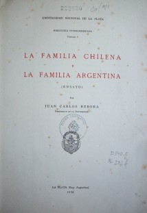 La familia chilena y la familia argentina