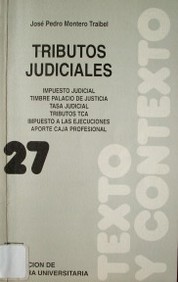 Tributos judiciales