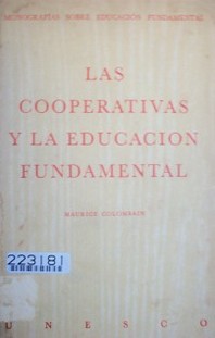 Las cooperativas y la educación fundamental