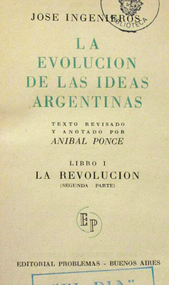 La evolución de las ideas argentinas