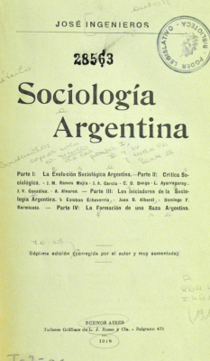 Sociología argentina