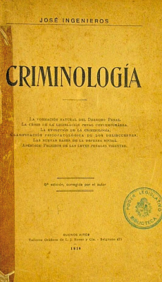 Criminología