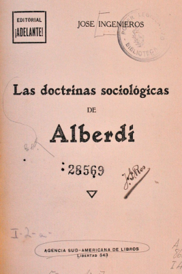 Las doctrinas sociológicas de Alberdi