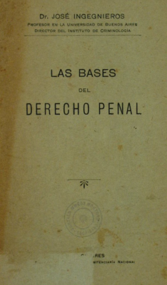 Las bases del derecho penal