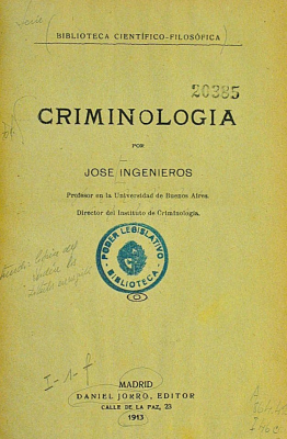 Criminología