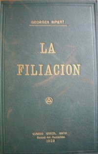 La filiación