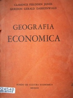 Geografía económica