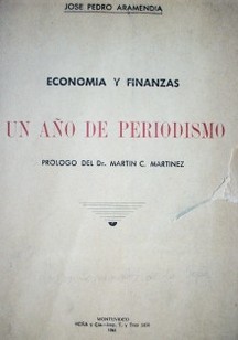 Economía y finanzas : un año de periodismo