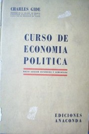 Curso de Economía Política