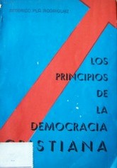 Los principios de la Democracia Cristiana