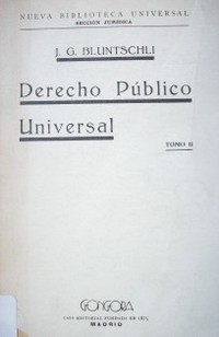 Derecho público universal
