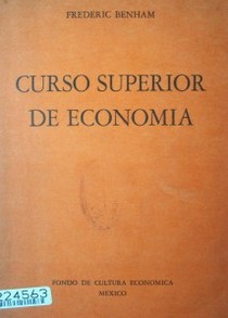 Curso superior de economía