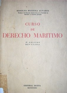 Curso de Derecho Marítimo