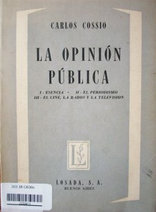 La opinión pública