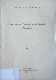 Concepto de equipaje en el Derecho Aduanero