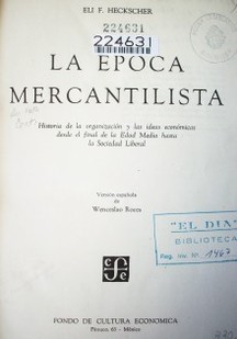 La época mercantilista