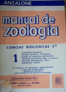 Manual de Zoología