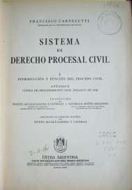 Sistema de Derecho Procesal Civil