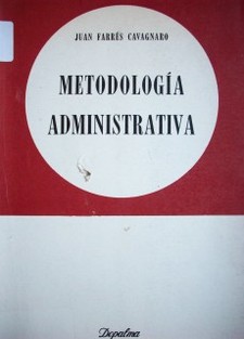 Metodología administrativa