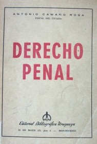 Derecho Penal : parte general