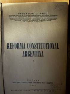 Reforma constitucional argentina
