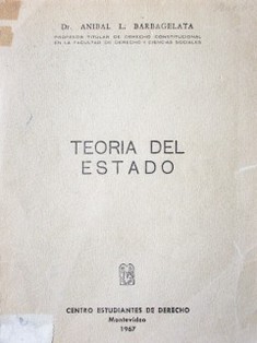 Teoría del Estado