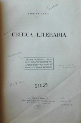 Crítica literaria